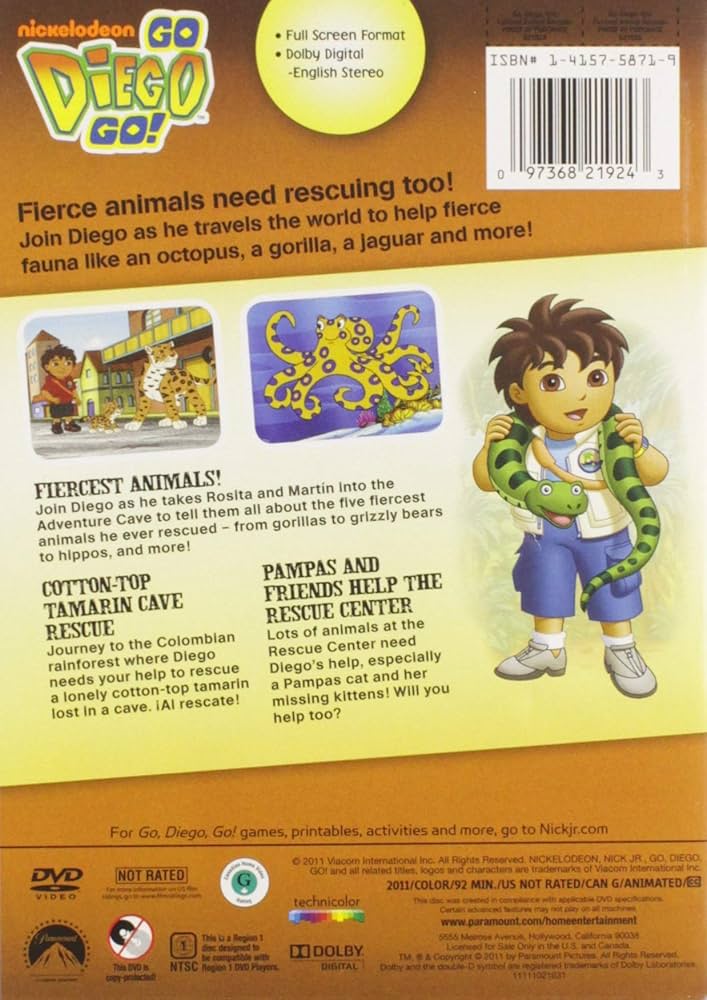 Go Diego Go! - Fiercest Animal Rescues (Sous-titres français